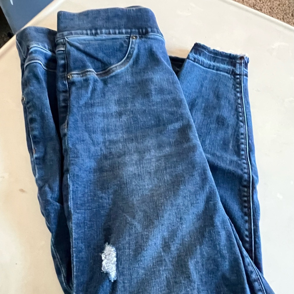 Spankx brand pull on jeans